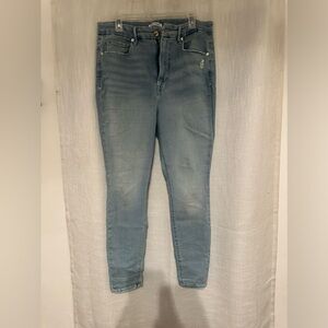 Good American Good Waist Crop Skinny Jeans